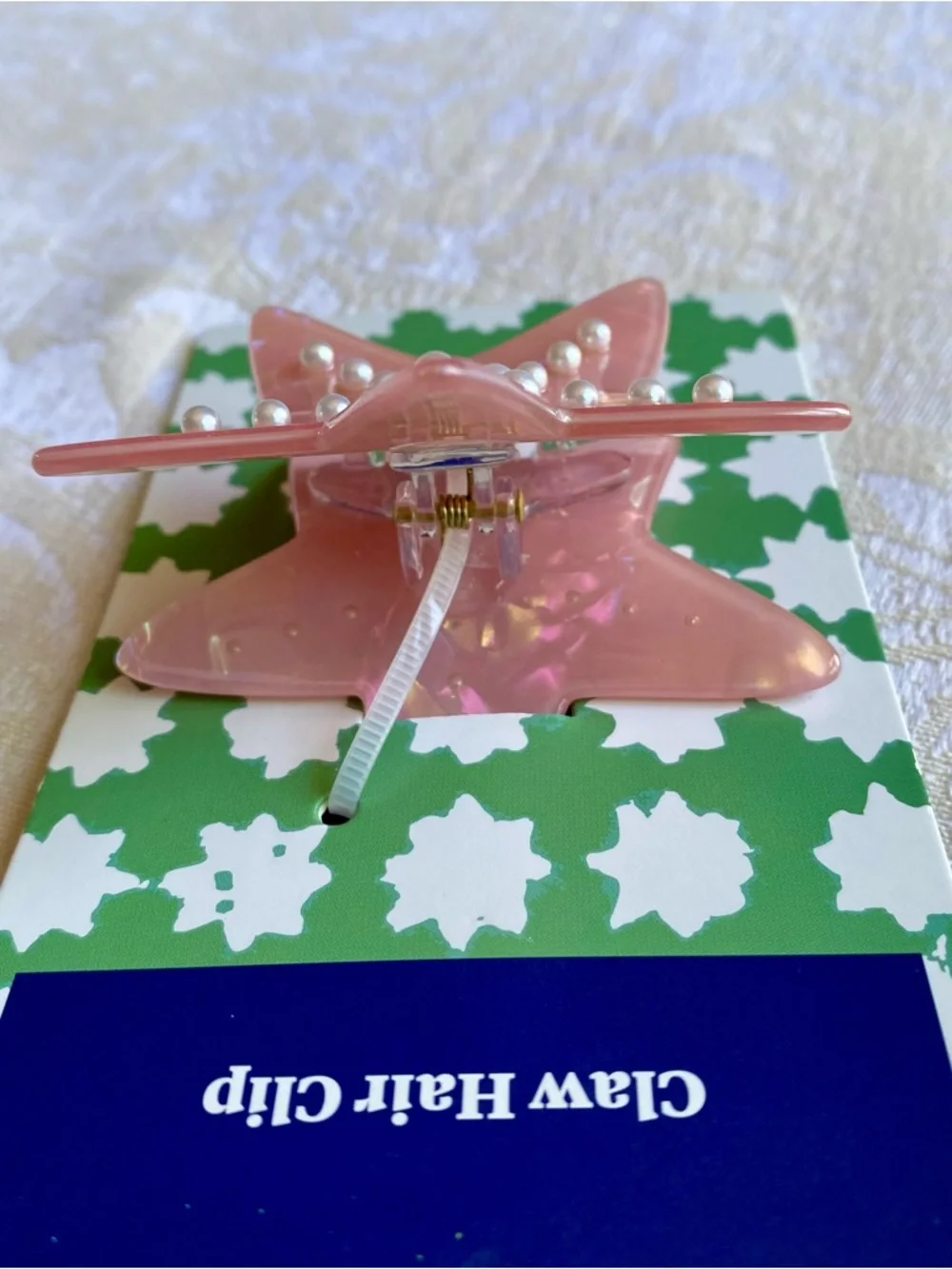Roller Rabbit x Target Starfish Claw Clip NWT
